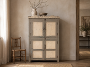 Vintage Painted Indian Cupboard