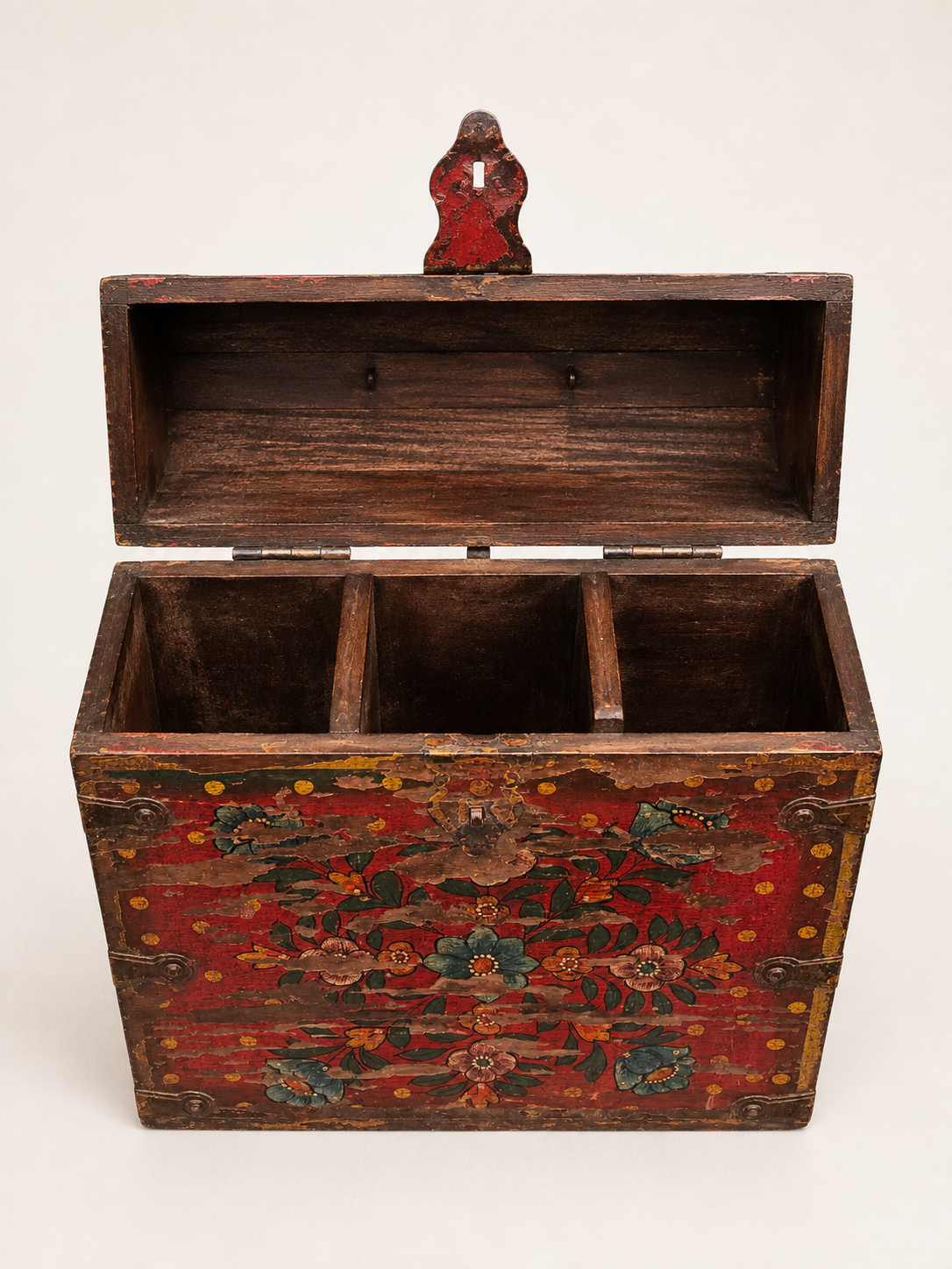 Vintage Indian Wine Carrier