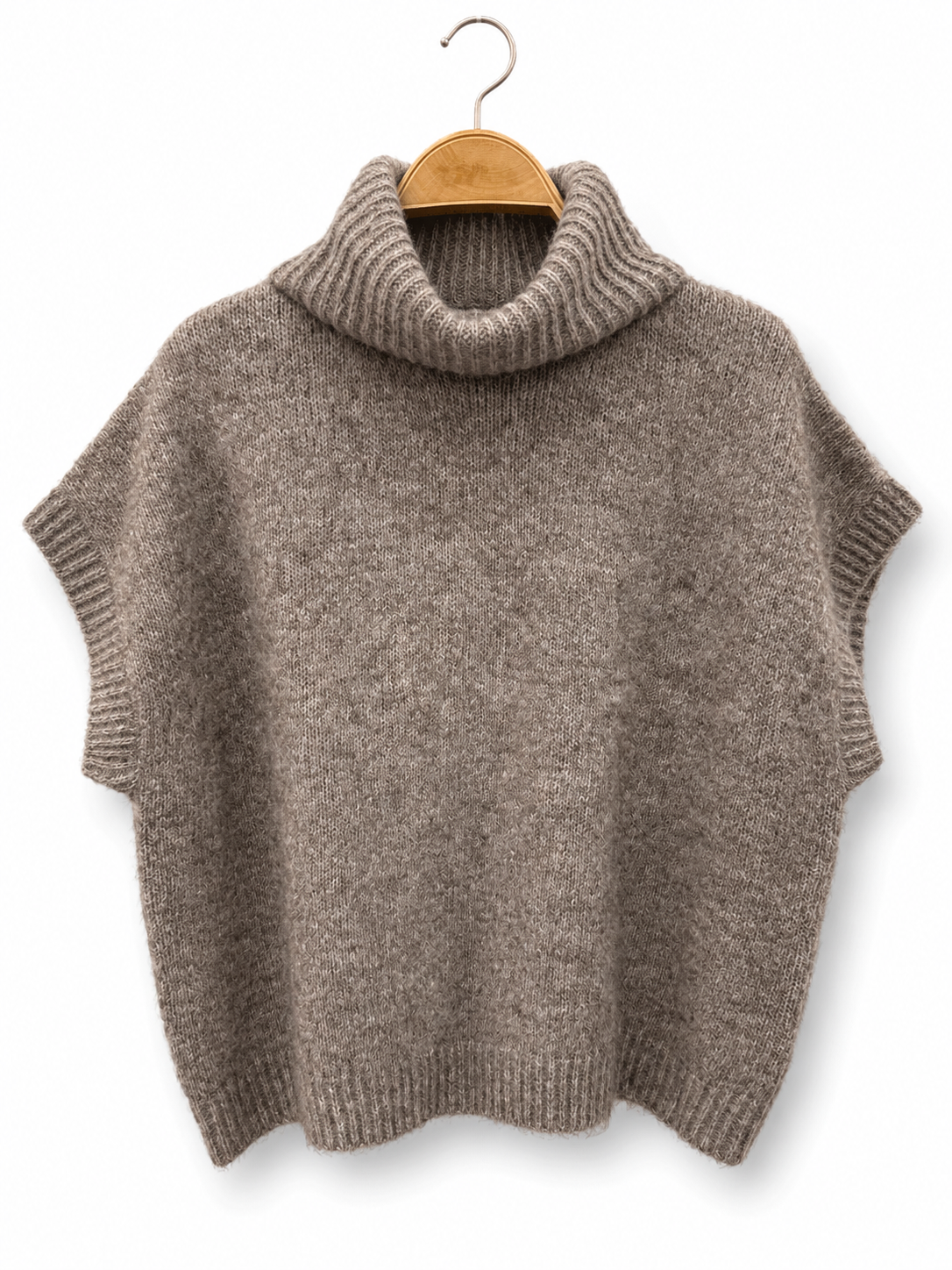 Sleeveless Knit Sweater