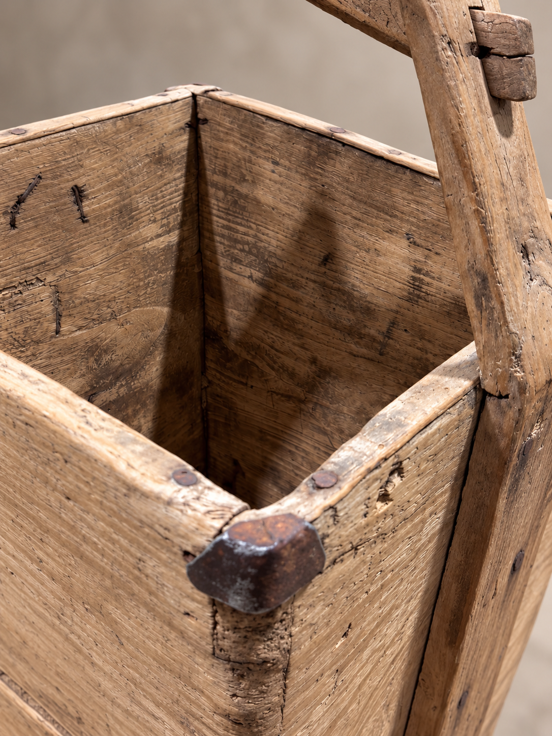 Vintage Rice Bucket