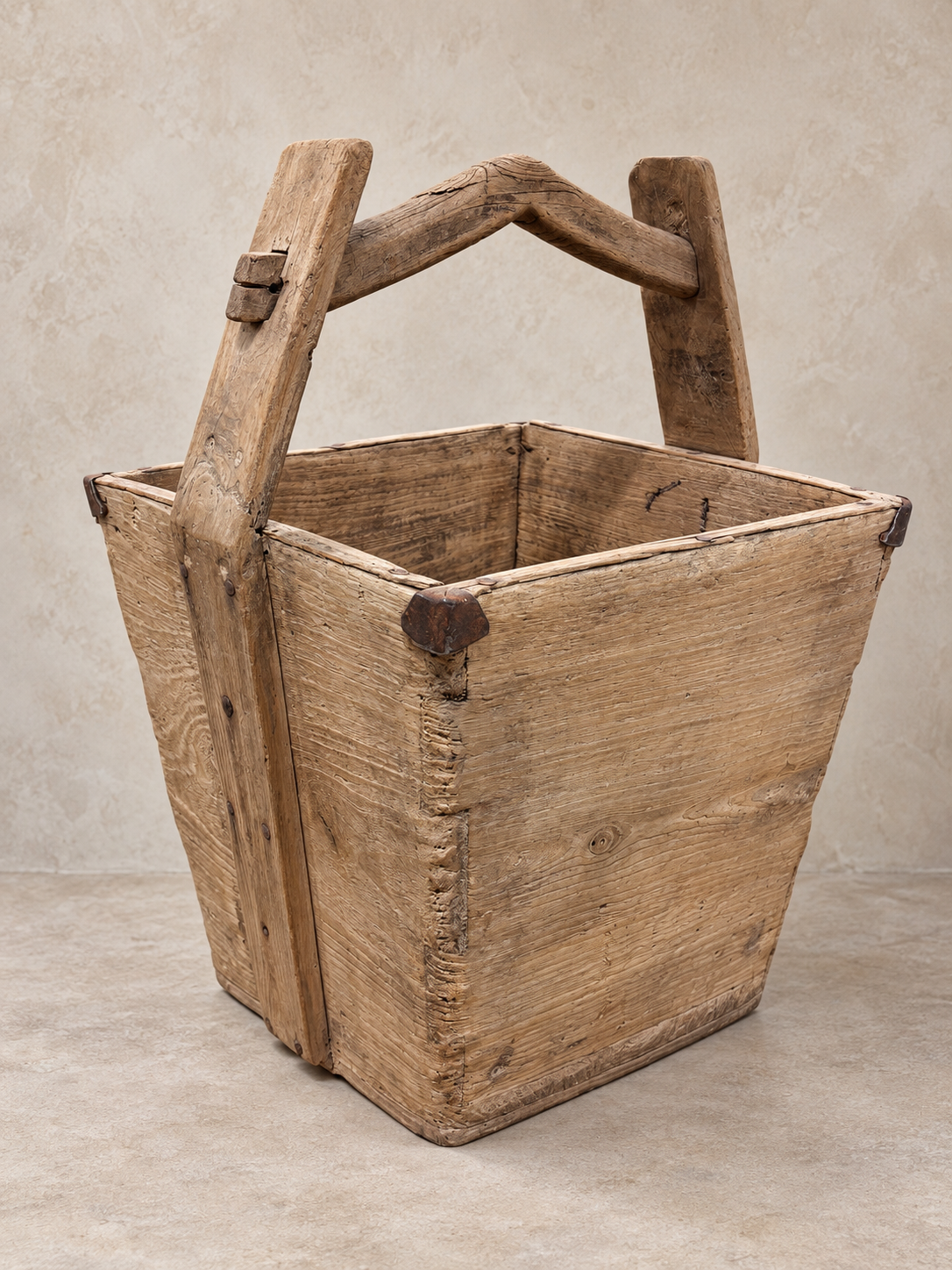 Vintage Rice Bucket
