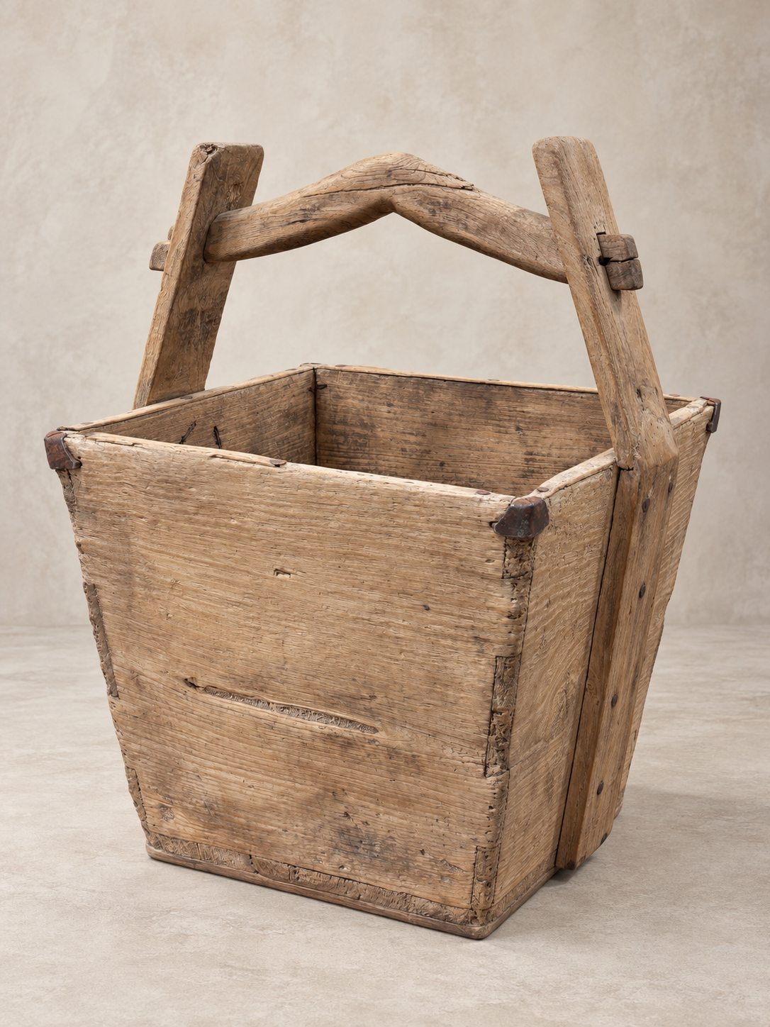 Vintage Rice Bucket