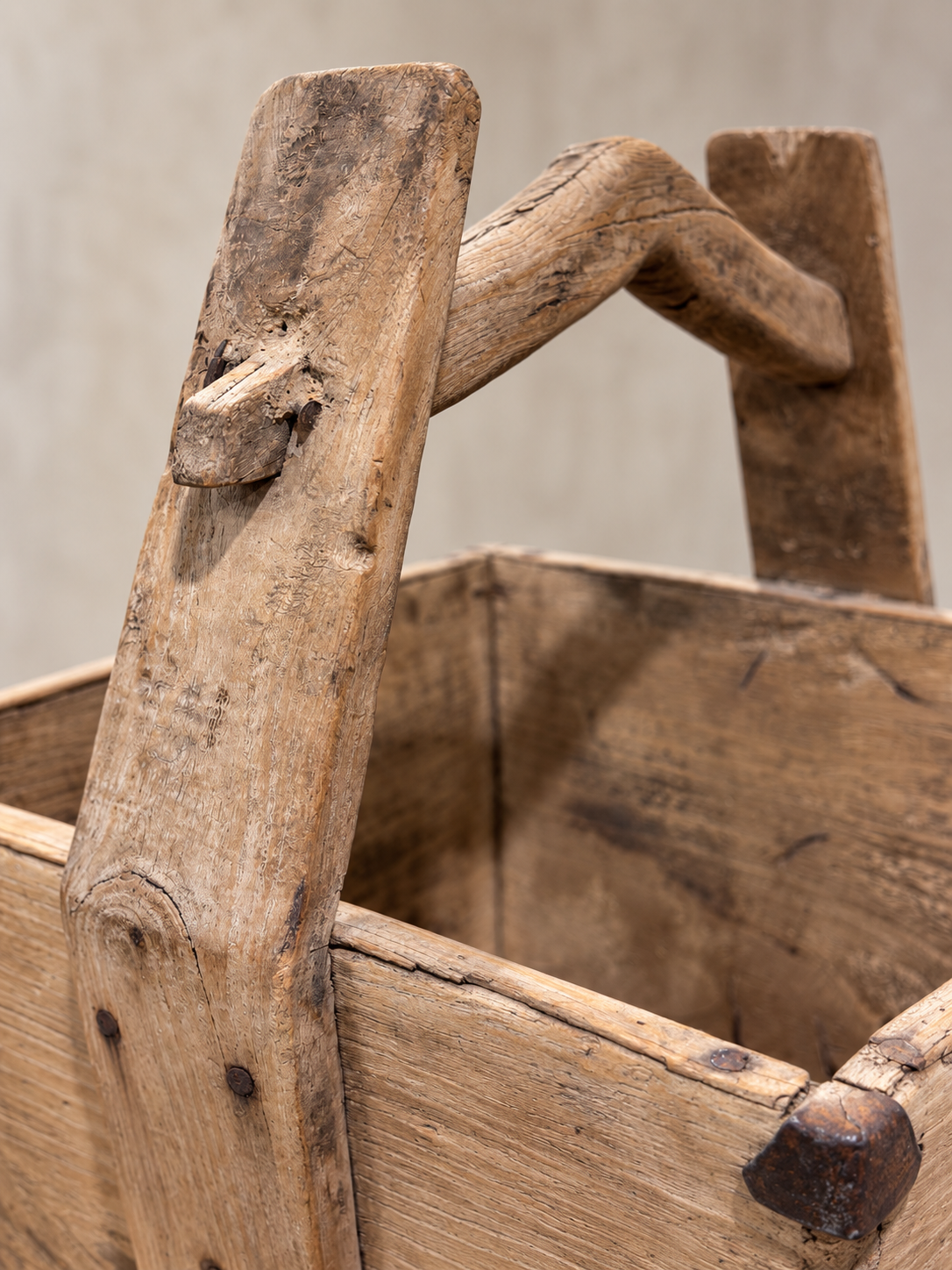Vintage Rice Bucket