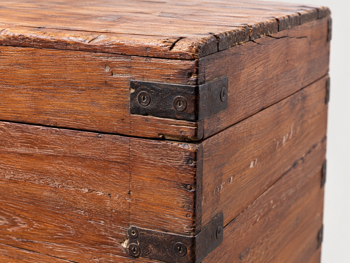 Vintage Wood Chest