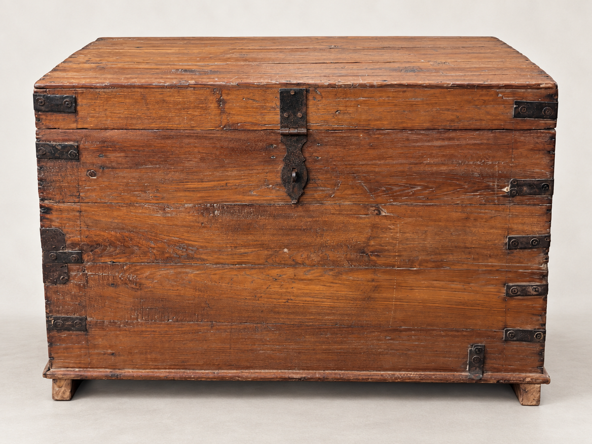 Vintage Wood Chest