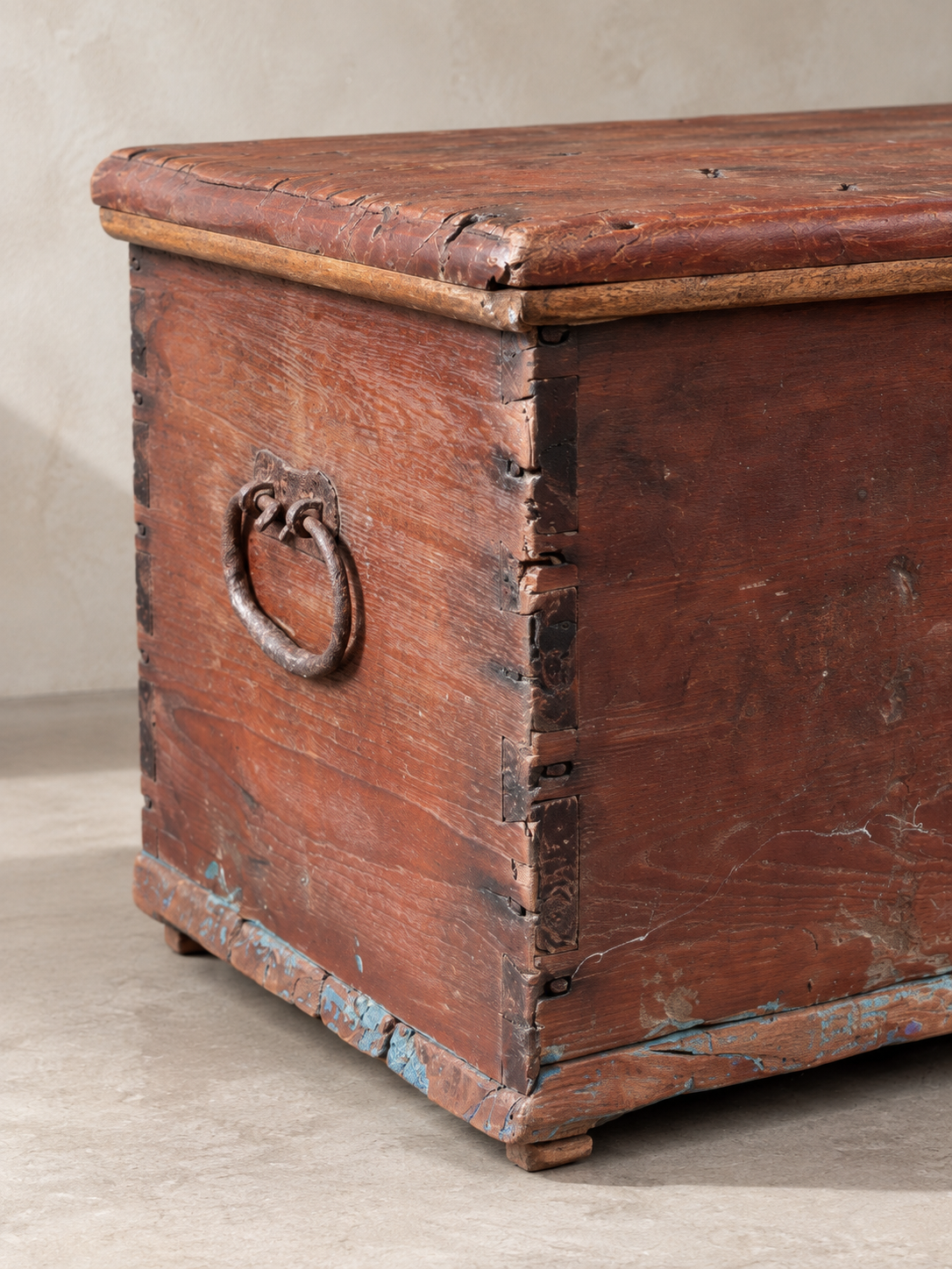 Vintage Wood Trunk