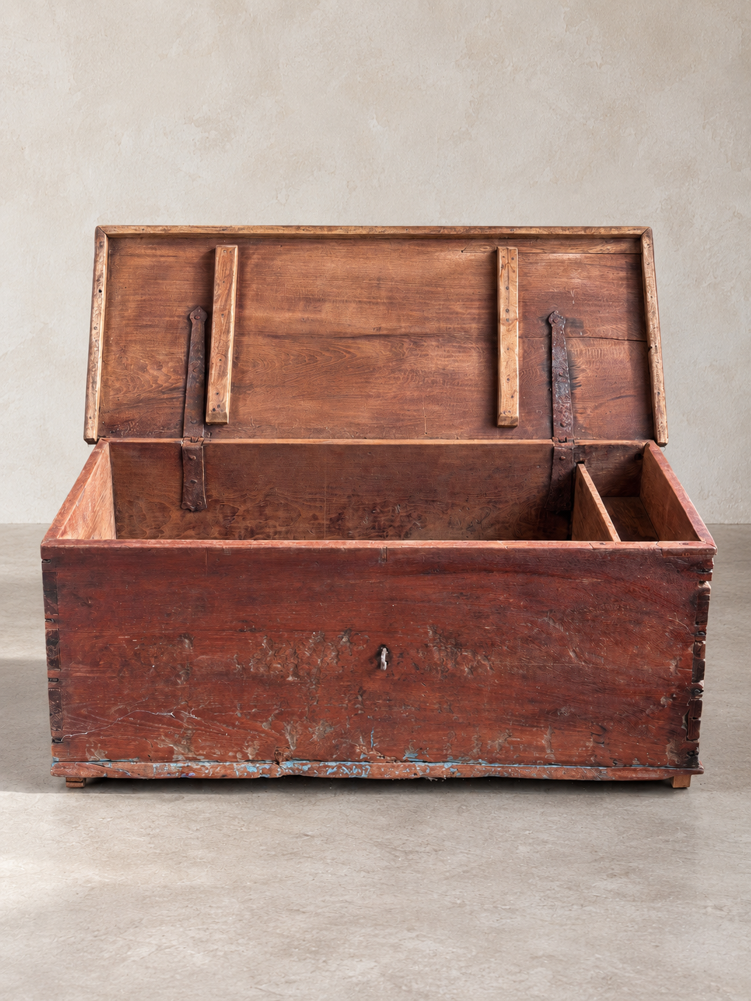 Vintage Wood Trunk