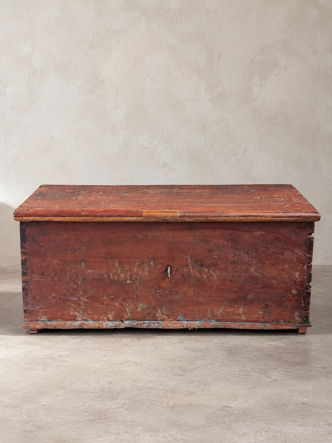 Vintage Wood Trunk