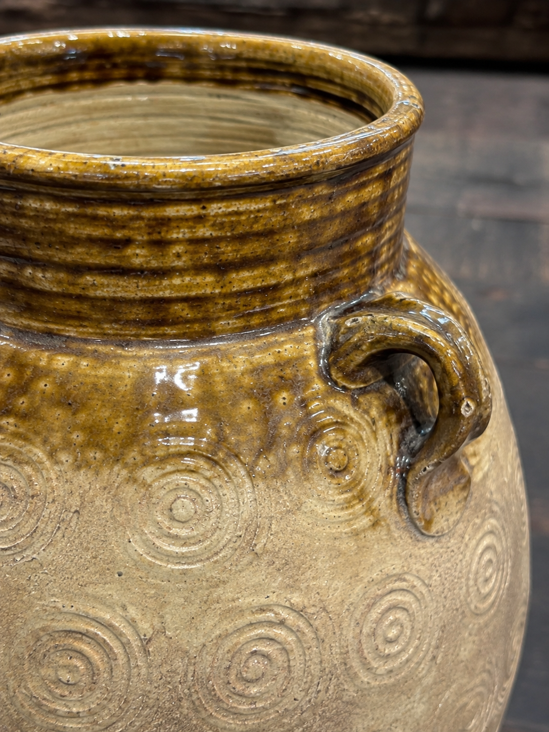 Vintage Glazed Vase