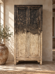 Distressed Tall Cupboard