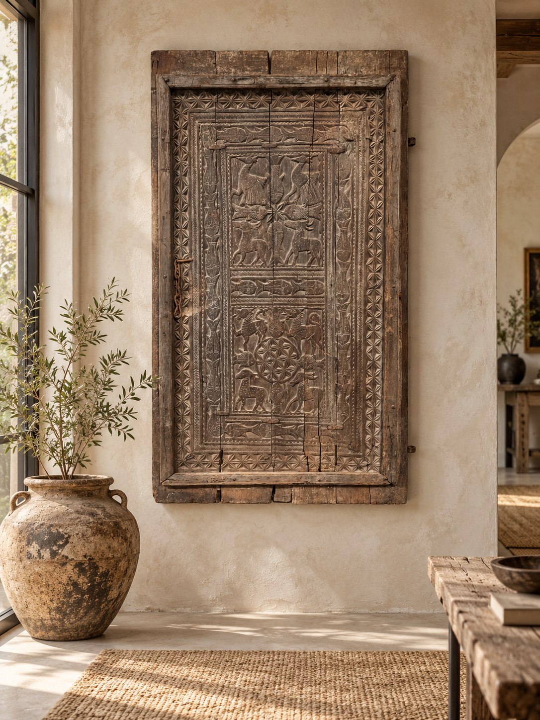 Antique Rare Tribal Door