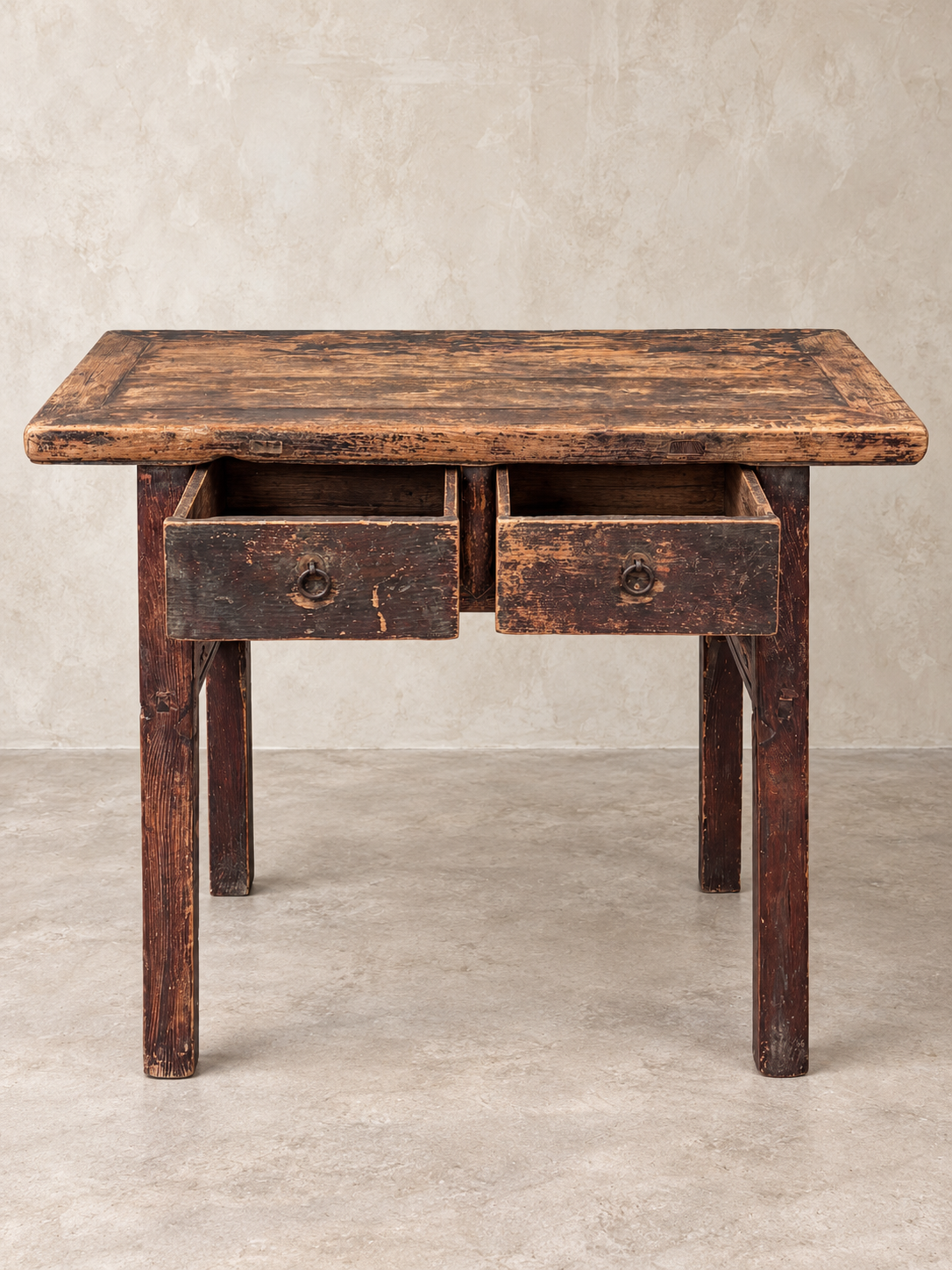 Vintage 2 Drawer Console