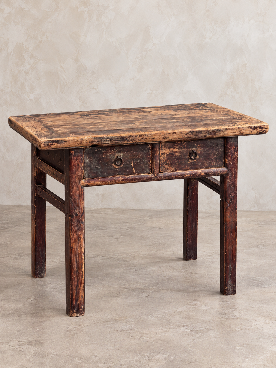 Vintage 2 Drawer Console