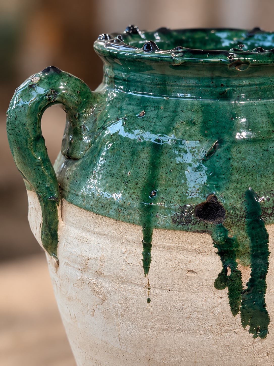 Moroccan Tamegroute Confit Jar.