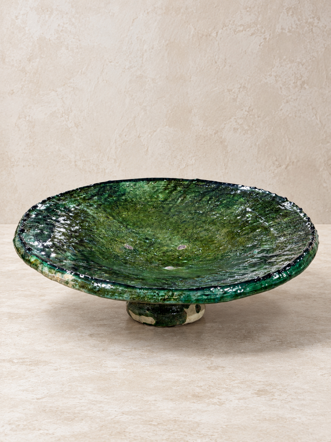 Moroccan Tamegroute Serving Plate
