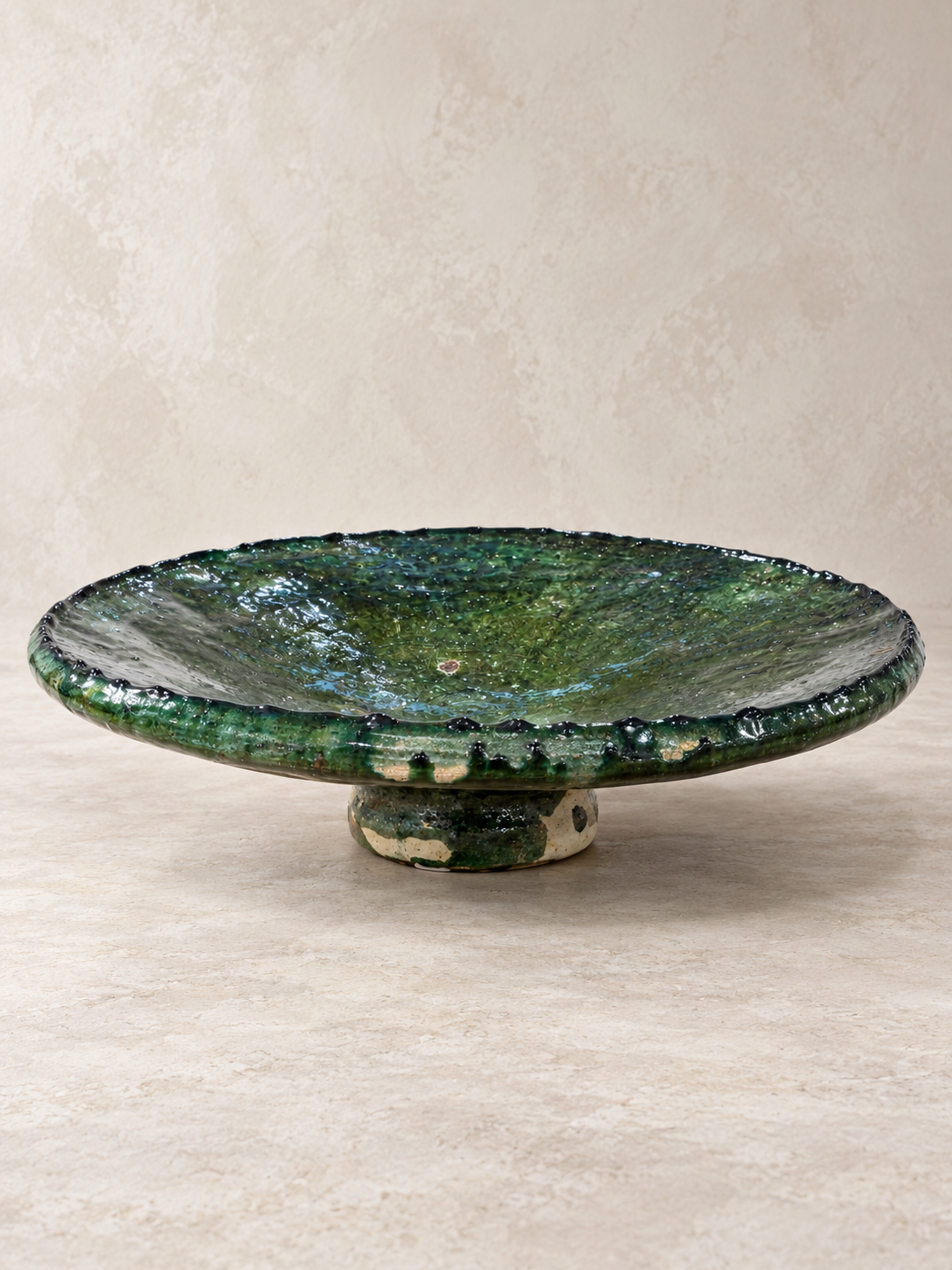 Moroccan Tamegroute Serving Plate