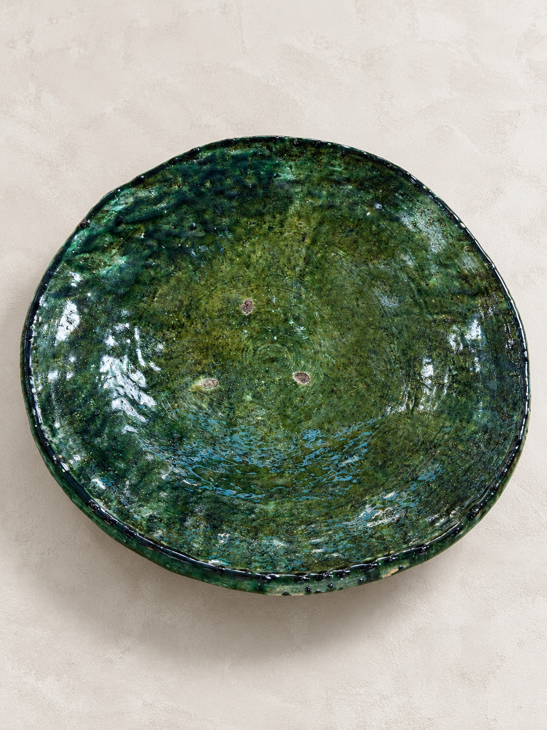 Moroccan Tamegroute Serving Plate