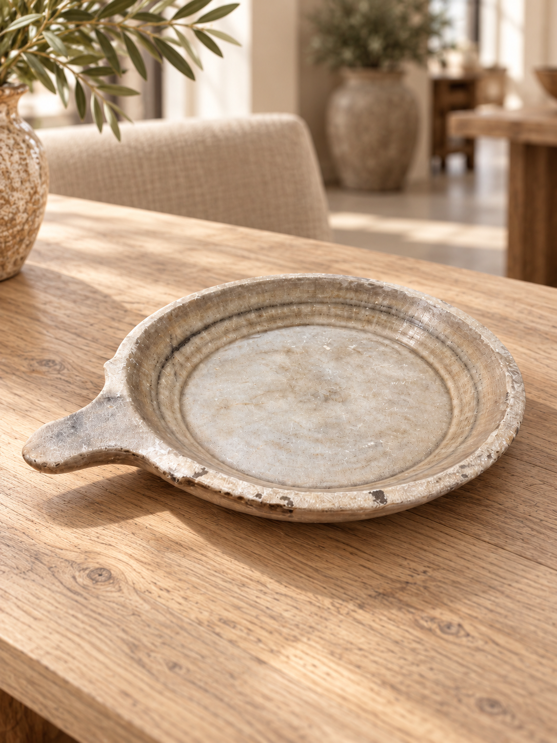 Marble Parath Platter