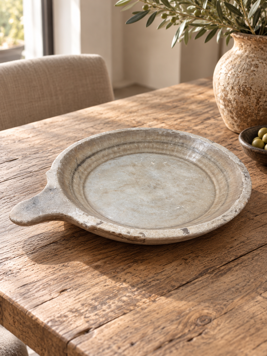 Marble Parath Platter
