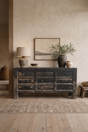 Portrait sideboard image composed for a final 3:4 crop
