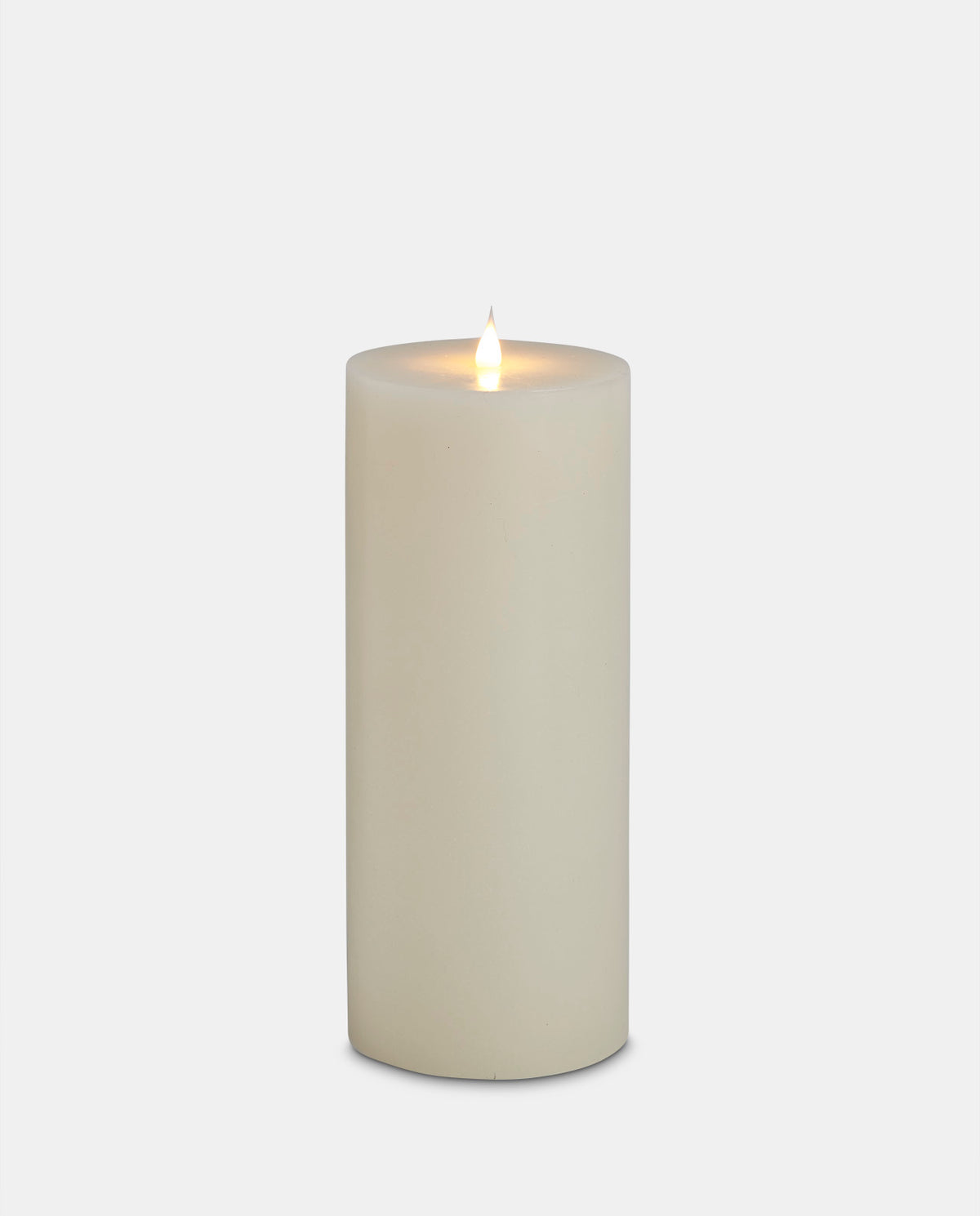 Ivory Wax 12 x 30cm LED Candle