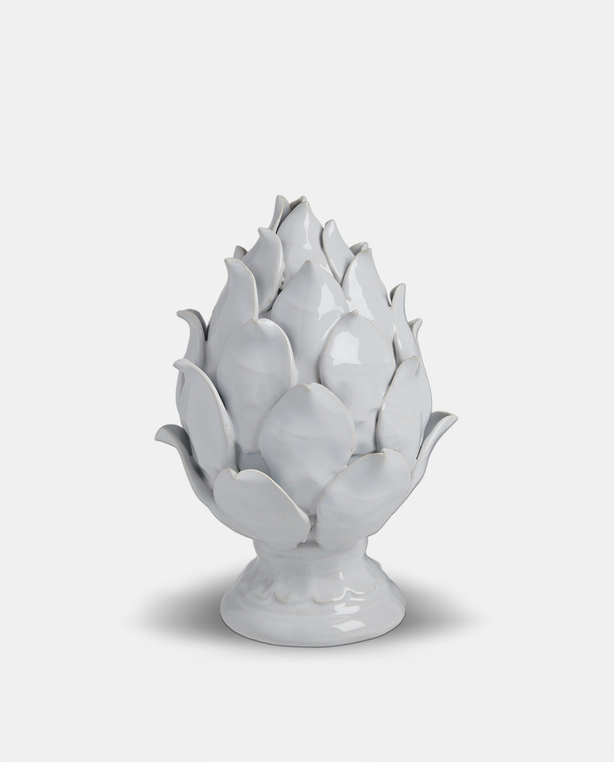 White Ceramic Decorative Artichoke