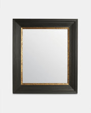 Black & Gold Flat Mirror