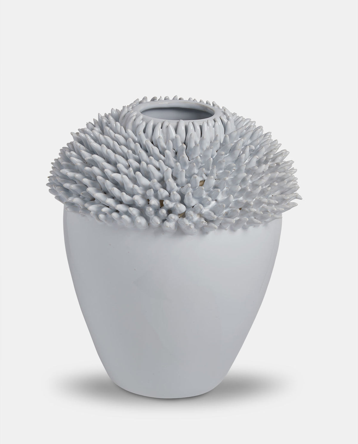White Ceramic Decorative Vase
