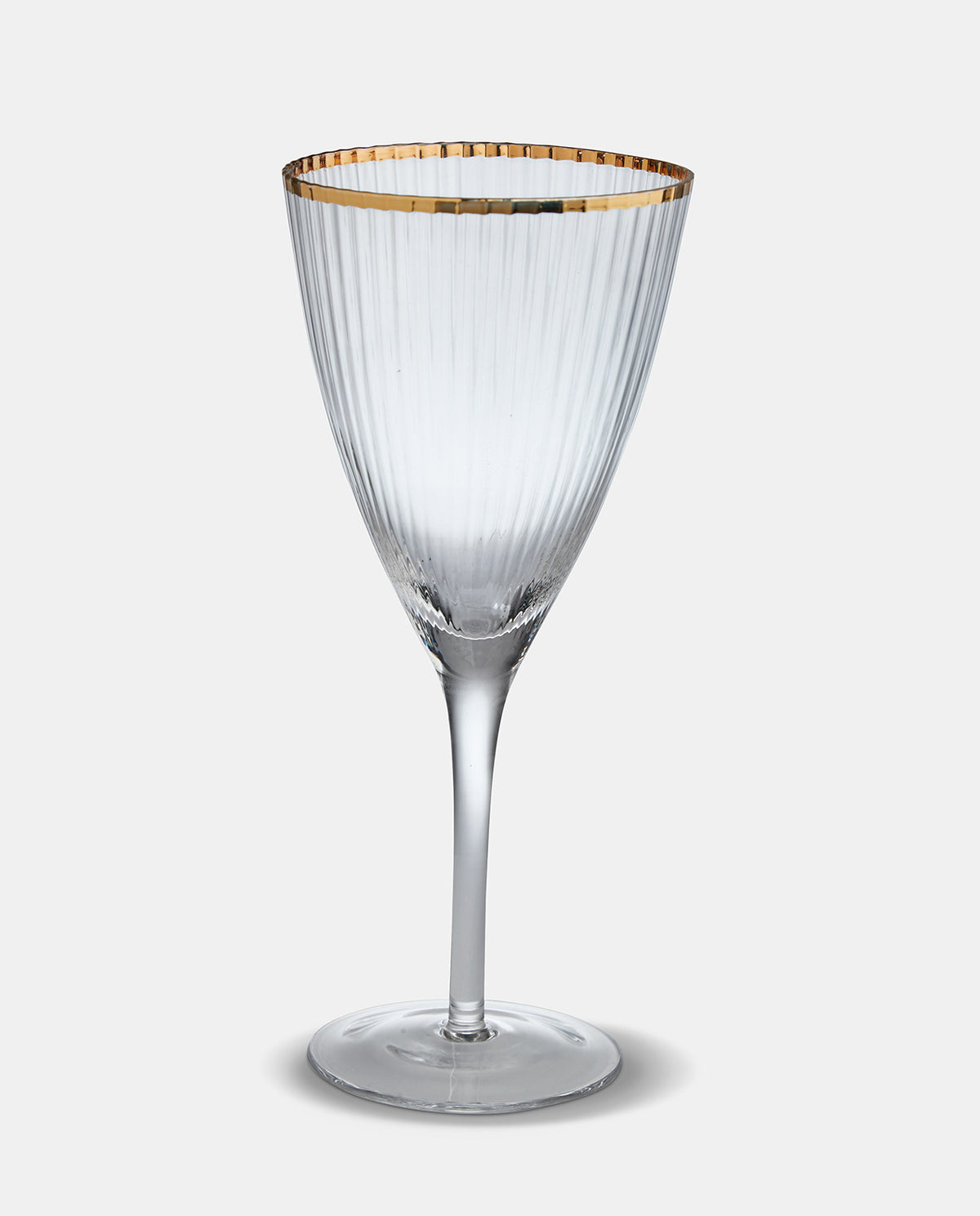 Italia Gold Rim Wine Glass - Carton of 4