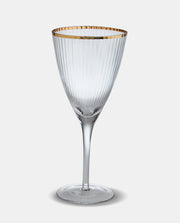 Italia Gold Rim Wine Glass - Carton of 4
