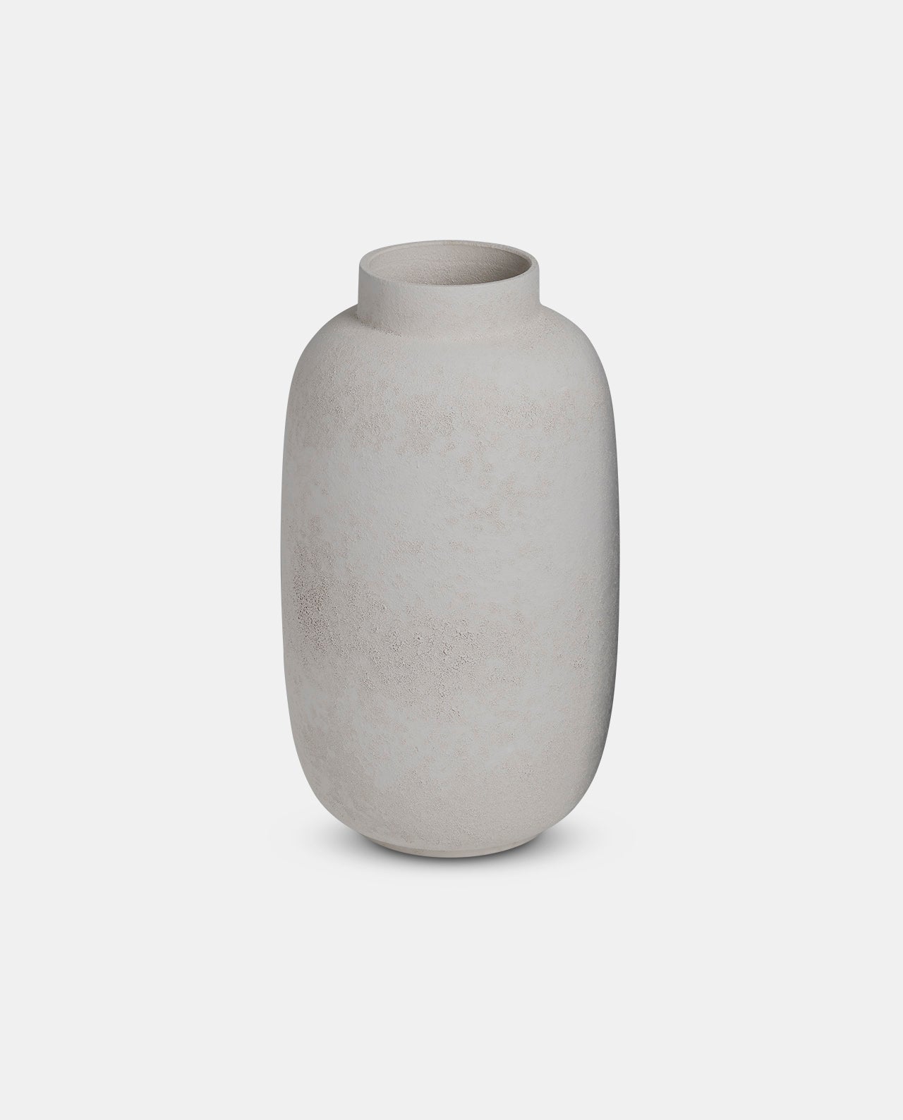 Biscuit Textured Vase 20 x 34cm