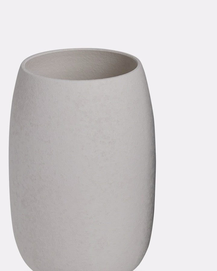 Biscuit Textured Vase 30cm