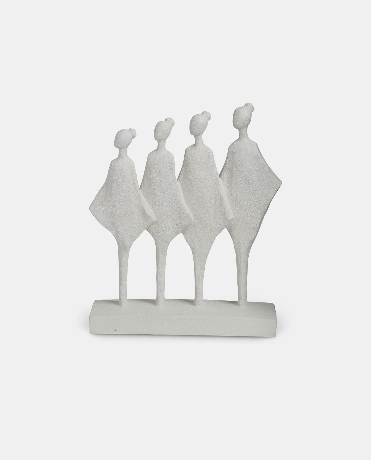 White Decorative Figurine of Four