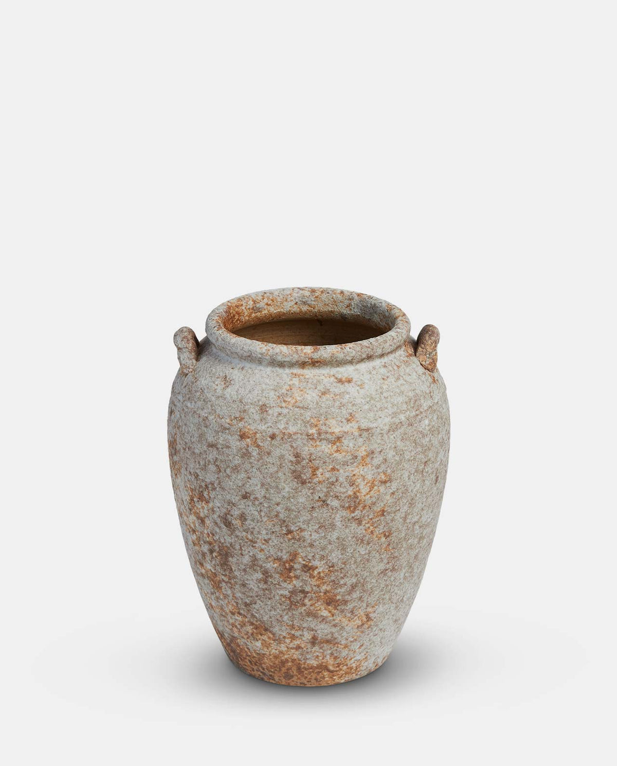 Aged Porcelain Pot
