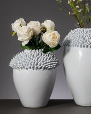 White Ceramic Decorative Vase