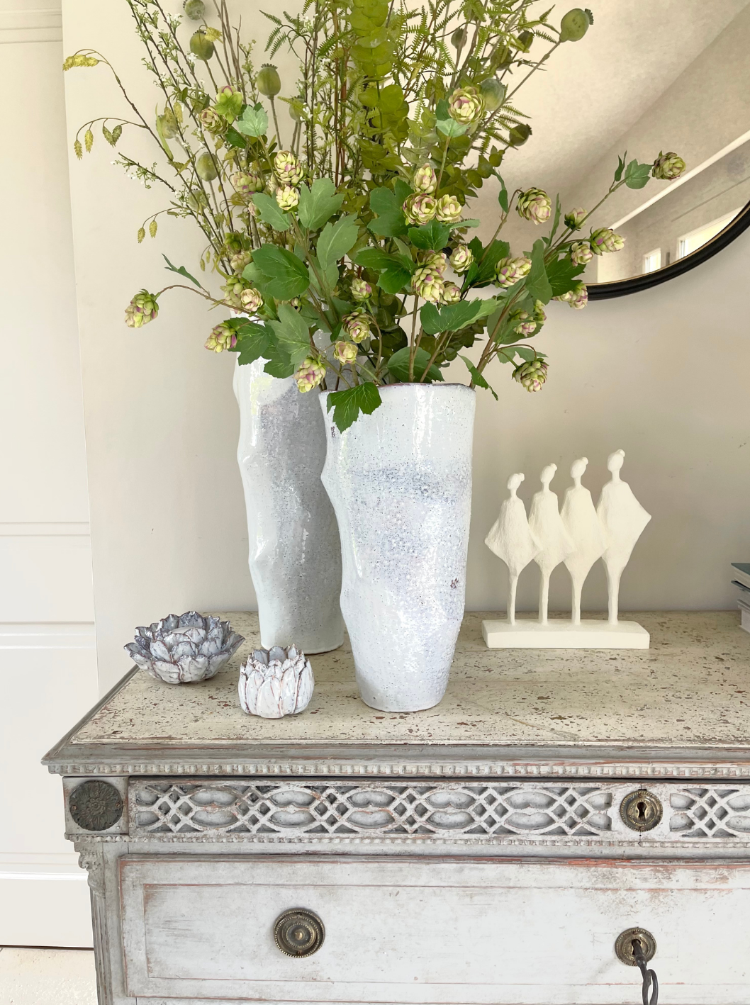 White Decorative Figurine of Four