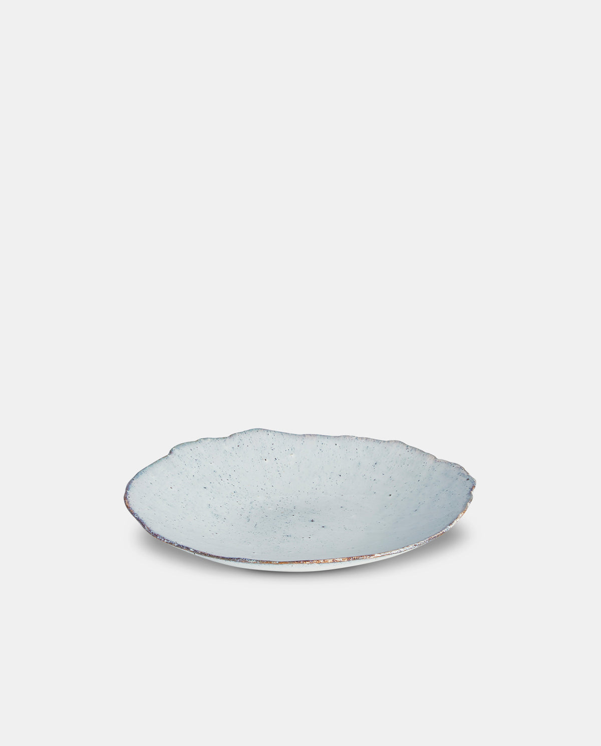 Aged White Ceramic Side Plate