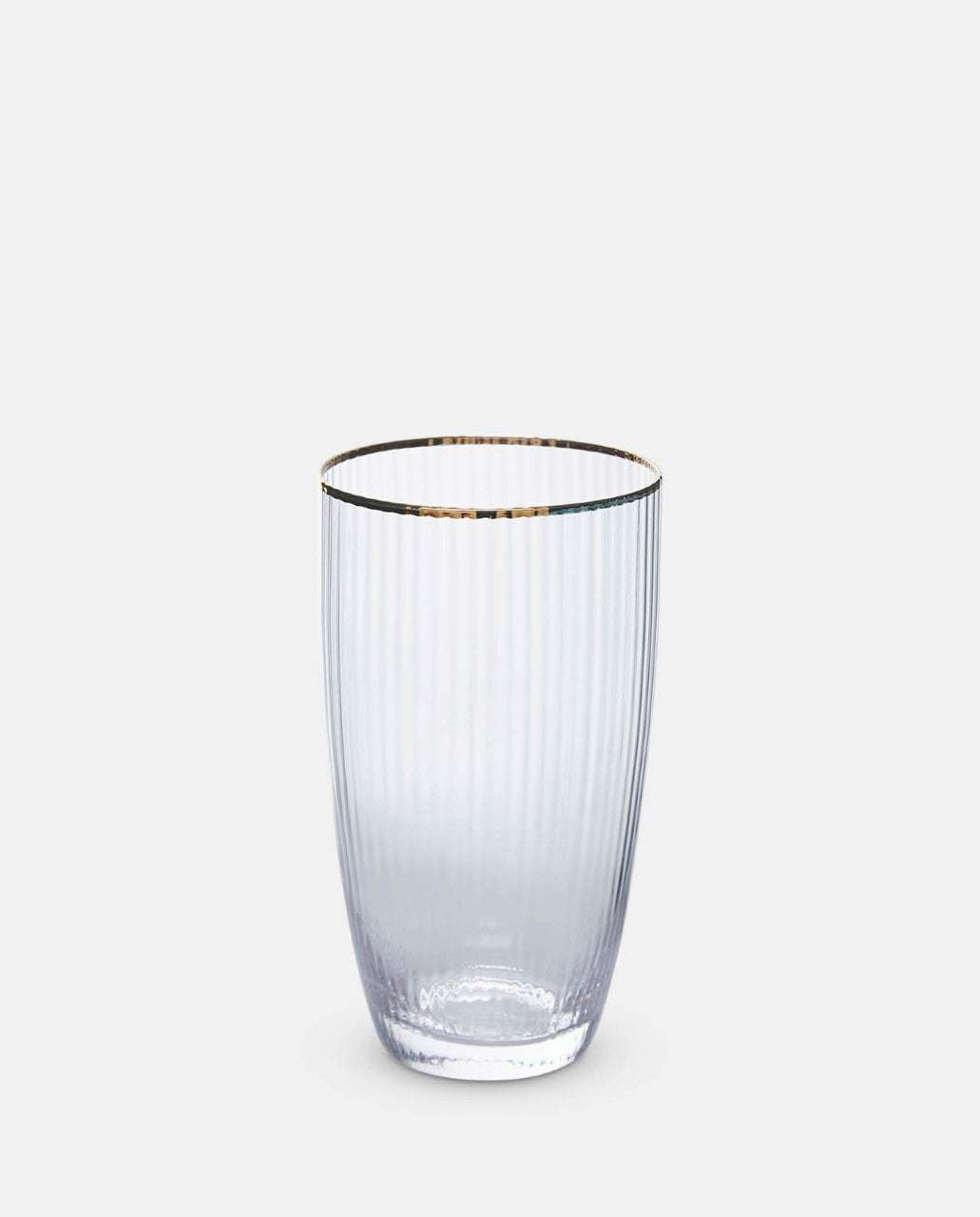 Italia Gold Rim High Ball Glass - Carton of 4