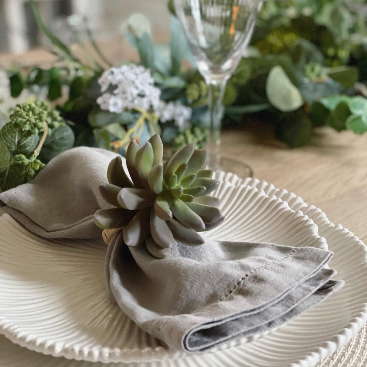 Grey Linen Napkin